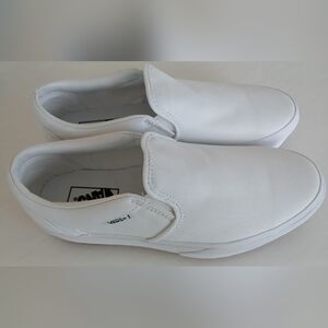 Vans Asher Platform ST “White Gum” Size 9 Clean Classic Slip‑On Modern Platform